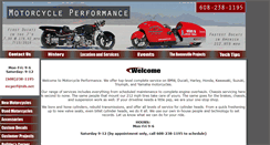 Desktop Screenshot of motorcycleperf.com